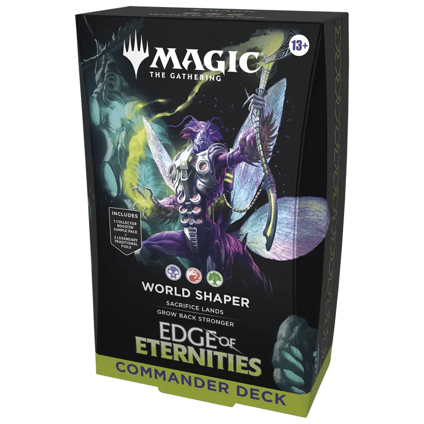Magic the Gathering Edge of Eternities Commander Deck World Shaper English